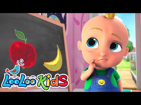 Apples and Bananas Song 🍎🍌 LooLoo Kids Nursery Rhymes & Kids Songs