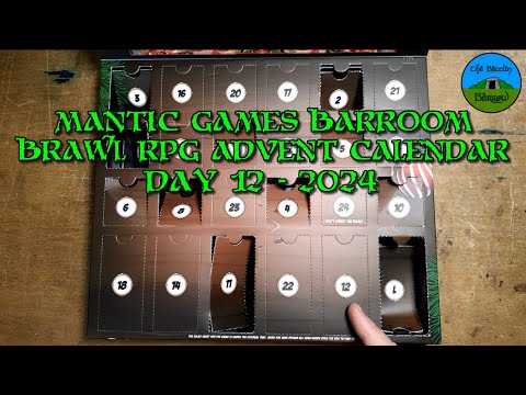 Mantic Games BarRoom Brawl RPG Advent Calendar Day 12 - 2024