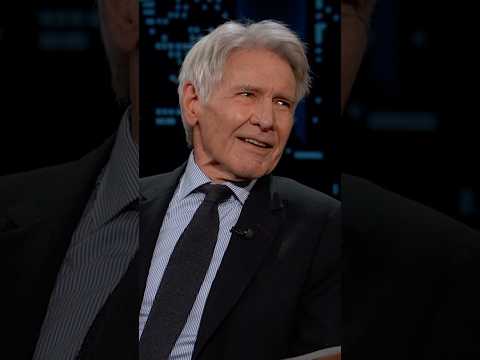 Has #HarrisonFord ever been on the Indiana Jones or Star Wars rides at Disneyland!? #Kimmel