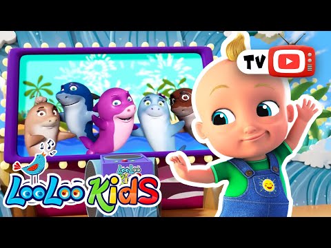 TOP MIX - Baby Shark 🦈 Johny Johny Yes Papa 🚌 Wheels on the Bus and MORE LooLoo Kids Compilation