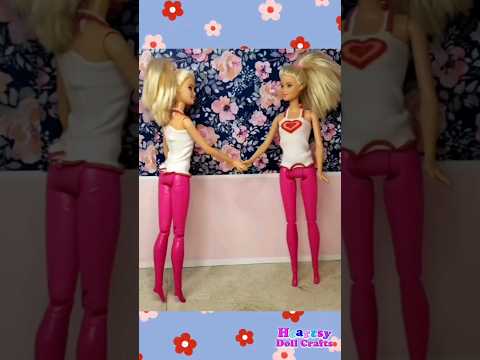 💛💛Blonde Twins grow up and change ❤🤎 Magic Doll Makeover, Barbie Transformation, OOAK Repaint Ideas