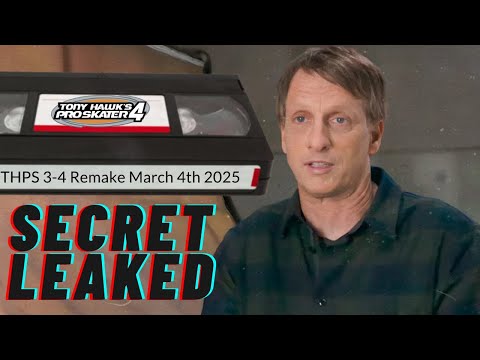 Tony Hawk has a SECRET 🤫 March 4 2025