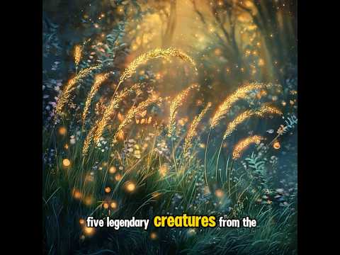 5 Legendary Creatures of the Bright Fantasy Realm 🌟✨ #fantasyforest #nature #fantasysound ##aiart