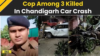 Chandigarh News: Cop Among 3 Killed In Chandigarh Car Crash At Police Naka | Zirakpur Car Crash