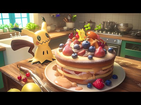 【ポケモン】【非公式】ミミッキュにケーキを作らせたらカオスすぎた…