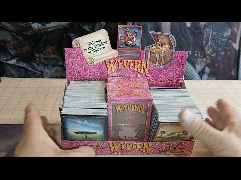 I turn 9 opened Starter Decks for the Wyvern CCG into 4 mini-themed fun Decks