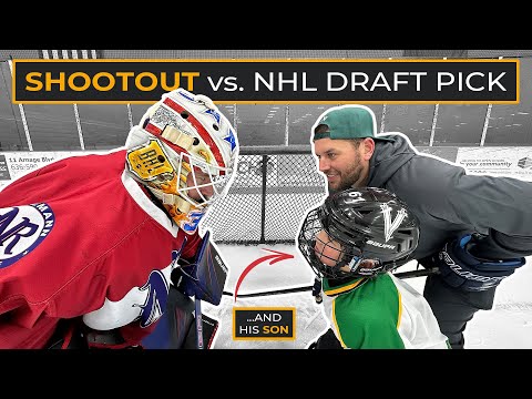 Shootout Vs NHL Draft Pick… And His Son