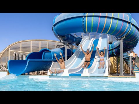 Discover the water park at the Mont-Saint-Michel campsite