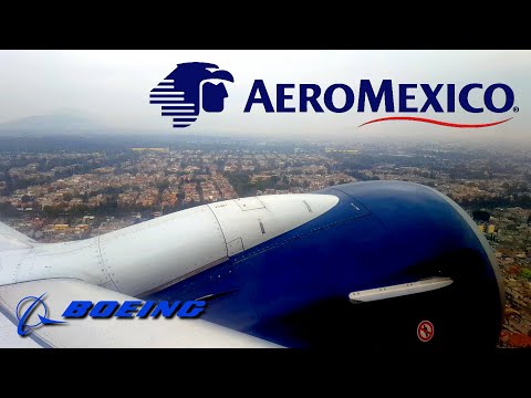 Aeromexico Boeing 737-800 ✈ Takeoff from Mexico City to Monterrey