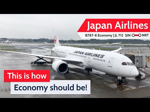 Intra-Asia on Japan Airlines’ B787 Economy Class! | Singapore - Tokyo | October 2022