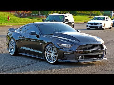 Cars Cruising Into Morrisville Cars & Coffee (Chill Video) - August 2024