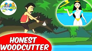 Honest Woodcutter | Moral Stories for Kids| Pre School & Kindergarten Stories | Jingu Kids