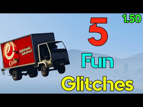 5 Fun Glitches in GTA Online #3 - 1.50