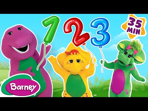 Math Fun with Barney | Learn Counting and Problem-Solving | Barney the Dinosaur | 9 Story Kids