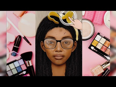 Shocking Things About Asmr black girl makeup animation #asmr #makeup #animation