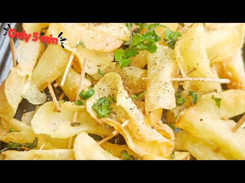 Easy to make Patato Roll Chips | Potato Crispy Snacks Recipe|