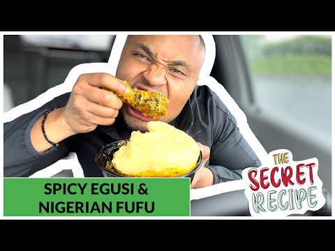 How Spicy Egusi and Fufu Took My Taste Buds on a Nigerian Adventure! 🌶️🇳🇬 | NIGERIAN FOOD