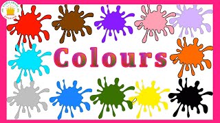 Learn Colours Name with Object in English | kids Learning Videos| Tamilarasi English Vocabulary