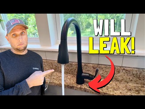 Avoid This Common Leak And Install A Kitchen Faucet Like A Pro!