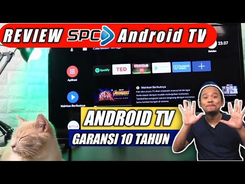 Android TV Garansi 10 Tahun || Review SPC Smart TV Android TV ST32