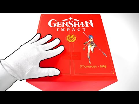 The Ultimate GENSHIN IMPACT Smartphones Unboxing... (Xiangling, Sucrose & Hu Tao)