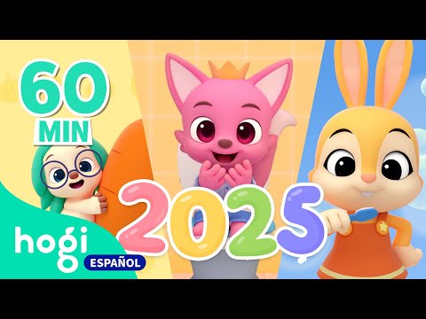 Feliz Año Nuevo 2025💛Aprende Buenos Hábitos en el Año Nuevo | Canciones Infantiles | Hogi en español