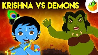 Krishna vs Demons | Full Movie (HD) | Great Epics of India | Watch this most popular animated story