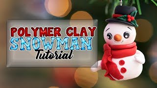 Polymer Clay Snowman Tutorial