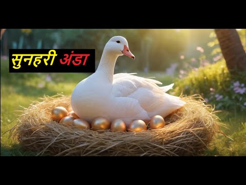 सुनहरी अंडा (The Golden Egg) - Kids Moral Story of day #youtube #trending #youtubeshorts