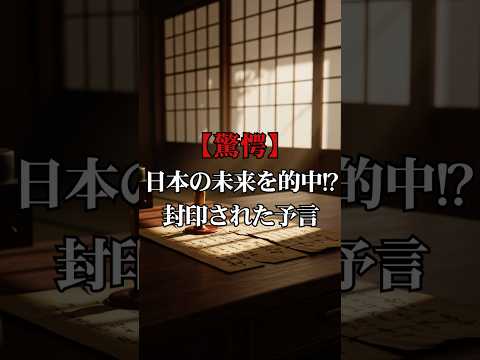 未来が見える男ジュセリーノが予言！2025年、日本を襲う危機...【 都市伝説 予言 スピリチュアル 雑学  怪談 】【予告編】