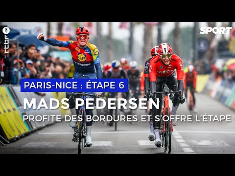 Mads Pedersen profite des bordures et s’offre la 6e étape de Paris-Nice | Résumé