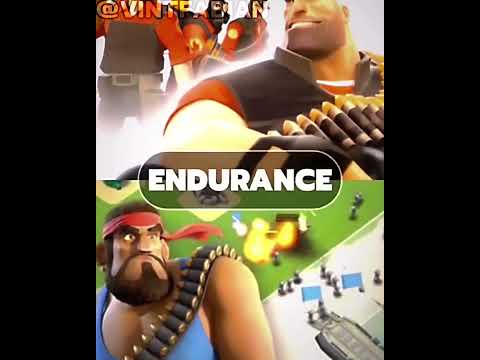 Heavy vs Heavy #videogames #valve #supercell #teamfortress2 #boombeach