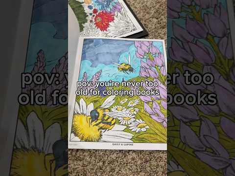 It’s so relaxing.. 😌 #coloring #book #old #age #fyp #creative #viral #trend #nevertooold #art #fy