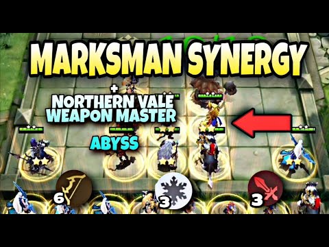 MAGIC CHESS BEGINNERS GUIDE #05 : 6 MARKSMAN + 3 NORTHERN VALE | MAGIC CHESS BEST SYNERGY | MLBB