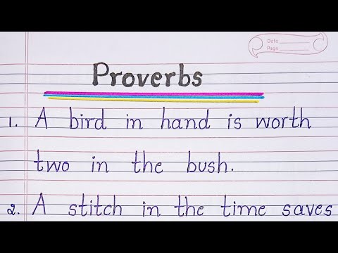 Proverbs