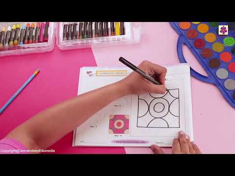 Geometrical Design | Step by Step Drawing Book 2 | Periwinkle