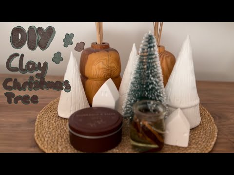 How to Make a Clay Christmas Tree | DIY Holiday Craft