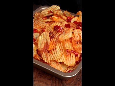 Crispy Potato Chips Spicy