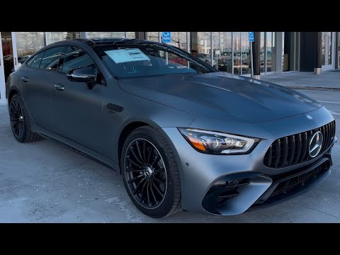 2025 Mercedes-AMG GT 53 4-Door Coupe Walkaround – Interior, Exterior & Exhaust Sound!