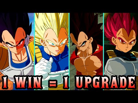 If I Win, I Upgrade My Vegeta in Dragon Ball Sparking! Zero Online Ranked