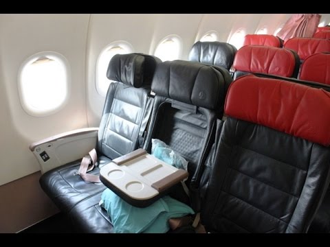 Turkish Airlines Airbus A320-200 Business Class Review ~ The only passenger in the cabin!