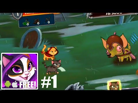 FREE Fantasy Cat Game! 😻 | Castle Cats Gameplay Walkthrough Part 1