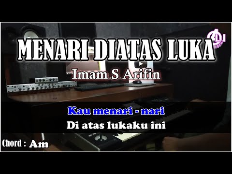 MENARI DIATAS LUKA - Imam S Arifin - Karaoke Dangdut Korg Pa3X Lirik & Chord