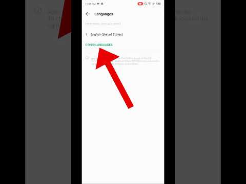 Infinix Language Change | How To Change Language in Infinix mobile #shorts #infinix #language