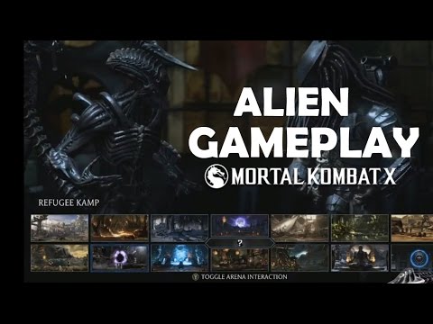 Mortal Kombat X - Alien Variations Gameplay