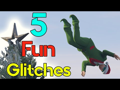 5 Fun Glitches in GTA Online - 1.58 #17