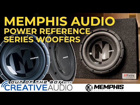 Memphis Audio Power Reference Series Woofers Unboxing and Overview - Out of the box