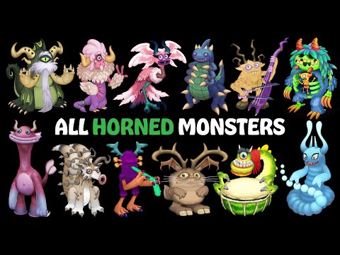 All Horned Monsters in MSM (My Singing Monsters)