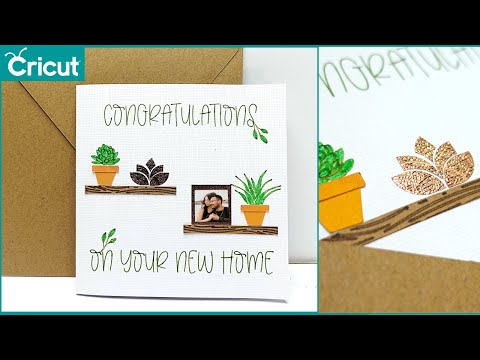 Housewarming Card: Cricut Community Project