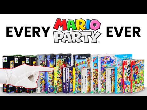 Unboxing Every Mario Party Ever (1998-2024)